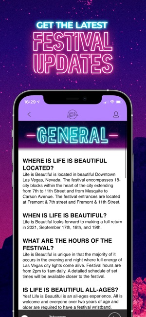 Life Is Beautiful Festival 21 On The App Store