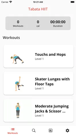 Game screenshot TABATA HIIT from official book apk