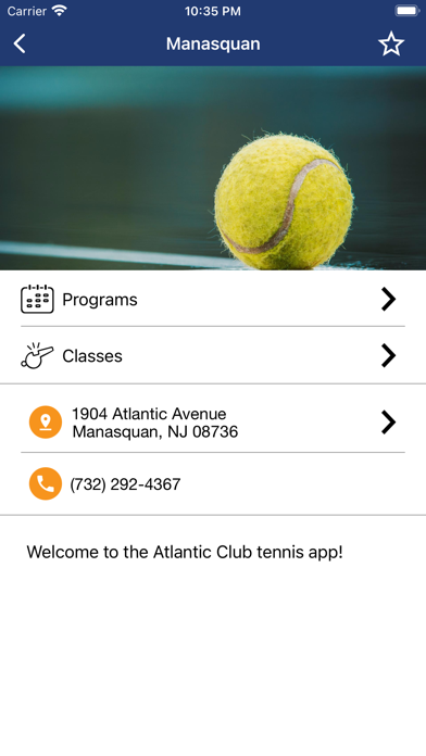 Atlantic Club Tennis screenshot 4