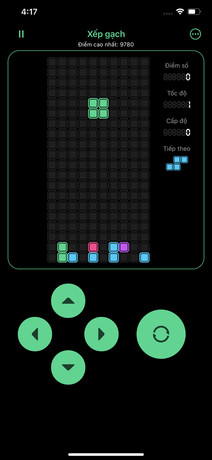 Xếp gạch - Không quảng cáo