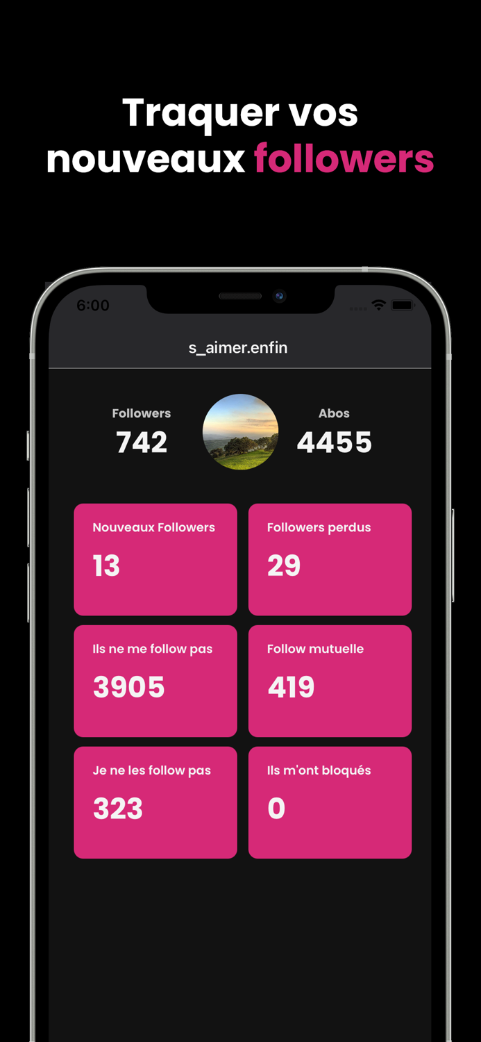 Followers track pour instagram