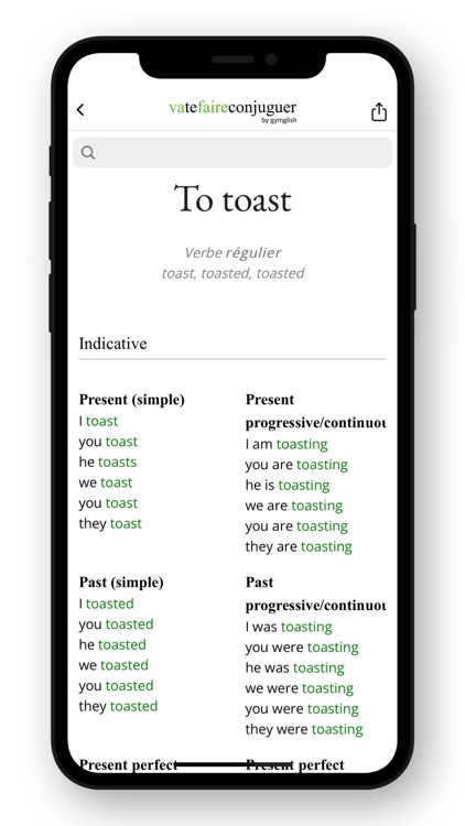 English Conjugation screenshot-4