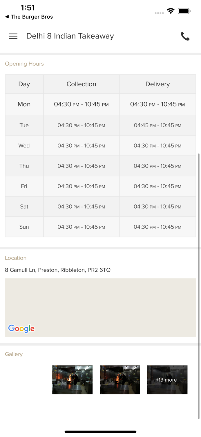 Delhi 8 Indian Takeaway.