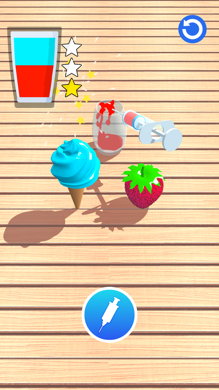 Syringe Liquid Fruit