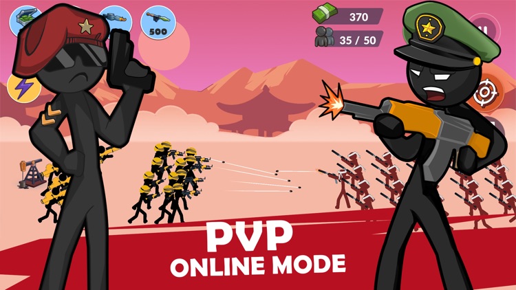 Stickman World War 🔥 Play online