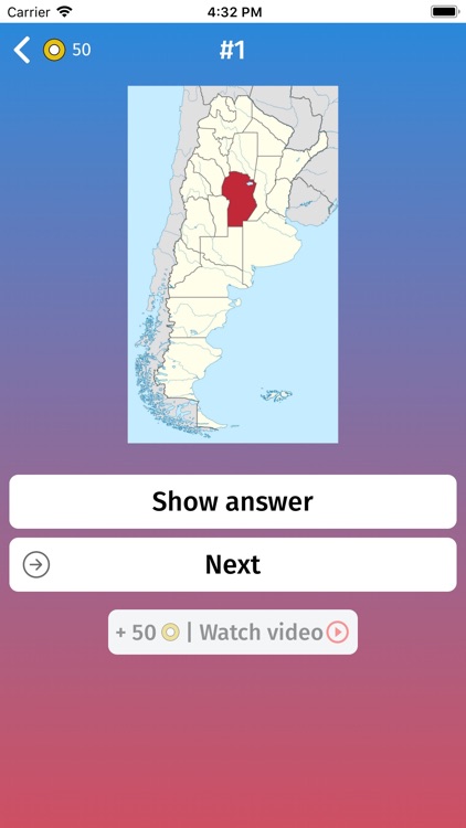 Argentina: Provinces Map Quiz screenshot-4