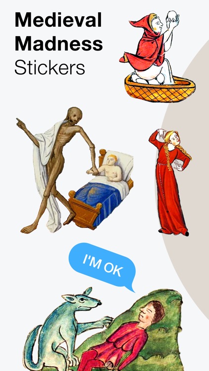 Medieval Madness Stickers