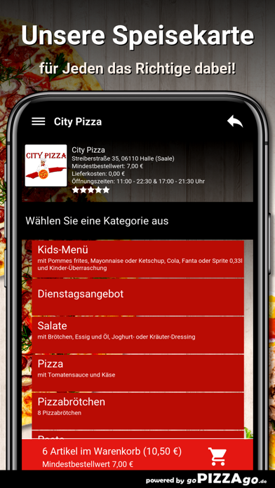 City Pizza Halle (Saale) screenshot 1