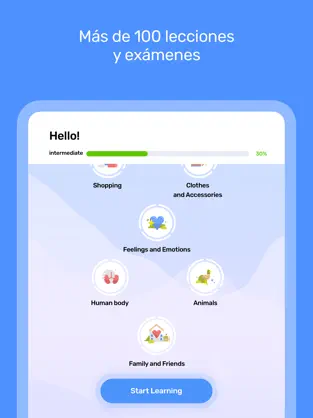 Bildschirmfoto 4 Ule: aprendizaje de idiomas iphone