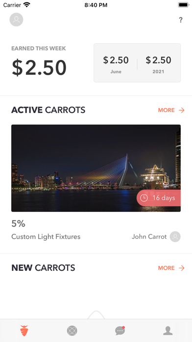 Screenshot #1 pour CarrotsApp