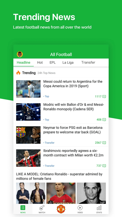 All Football - Live Score, News & Highlights Screenshot 1