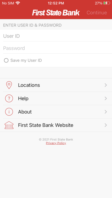 How to cancel & delete First State Bank WI from iphone & ipad 1