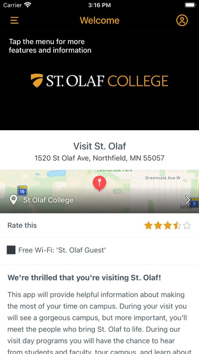 St. Olaf College Guide screenshot 2