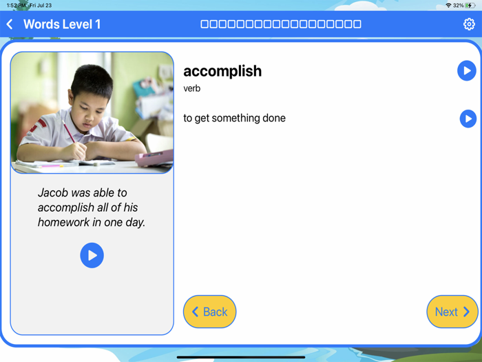 Ace Vocabulary Grade 4