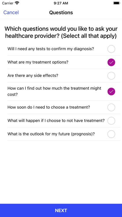 AHRQuestionBuilder screenshot-3