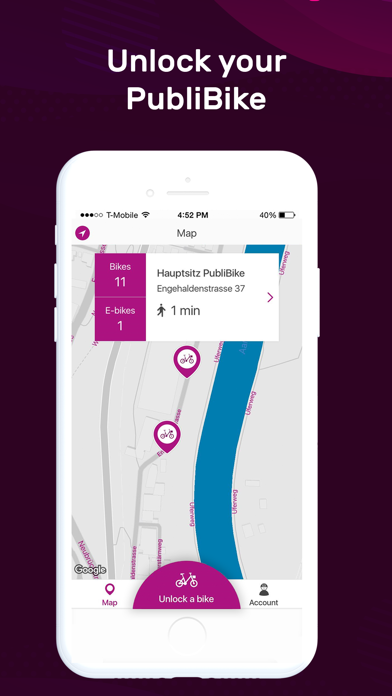 PubliBike App screenshot 4