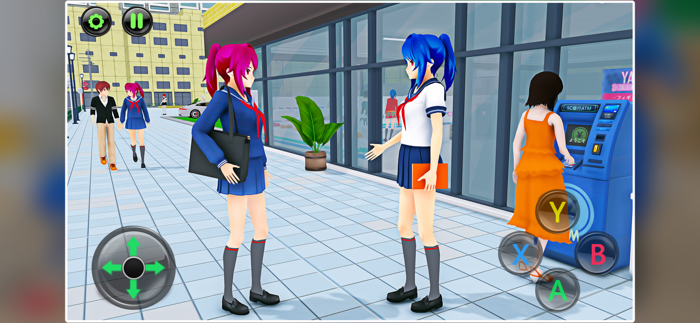 Anime School Girl Yandere Sim