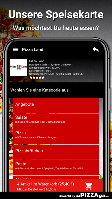 Pizza Land Gladbeck screenshot 4
