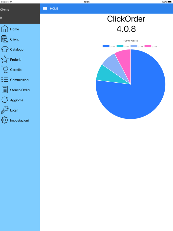 ClickOrder Ordini Agenti