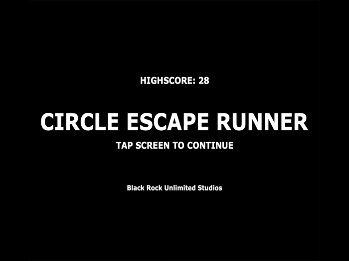 Circle Escape Runner