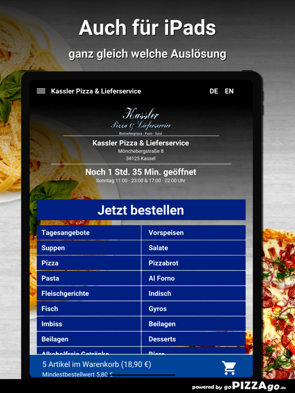 Kassler Pizza Kassel screenshot 7