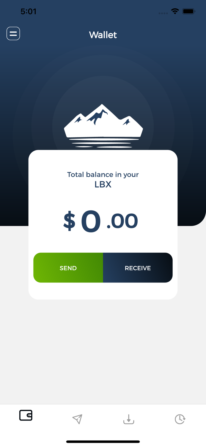 LBX Token Wallet