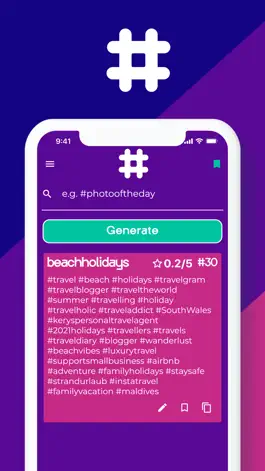 Game screenshot Captivate Hashtag Generator mod apk