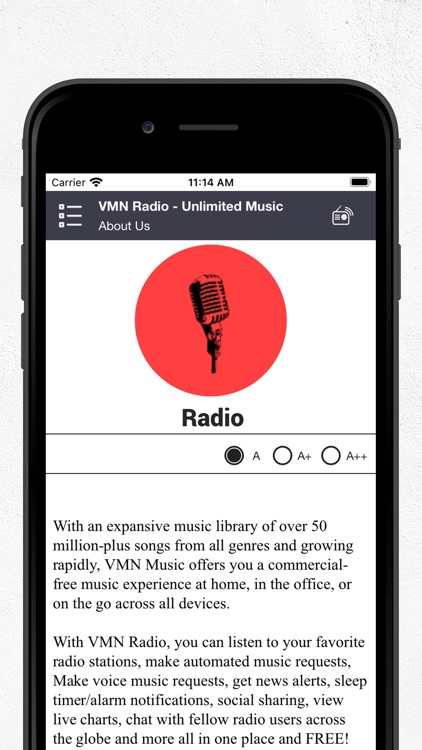 VMN Radio - Unlimited Music screenshot-3