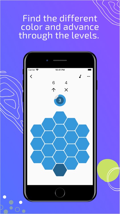 Different Hexagon Color - Game