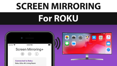 Screen Mirroring + for Roku iphone images
