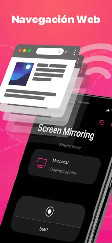Captura de Pantalla 4 Replica:Screen Mirror TV Video iphone