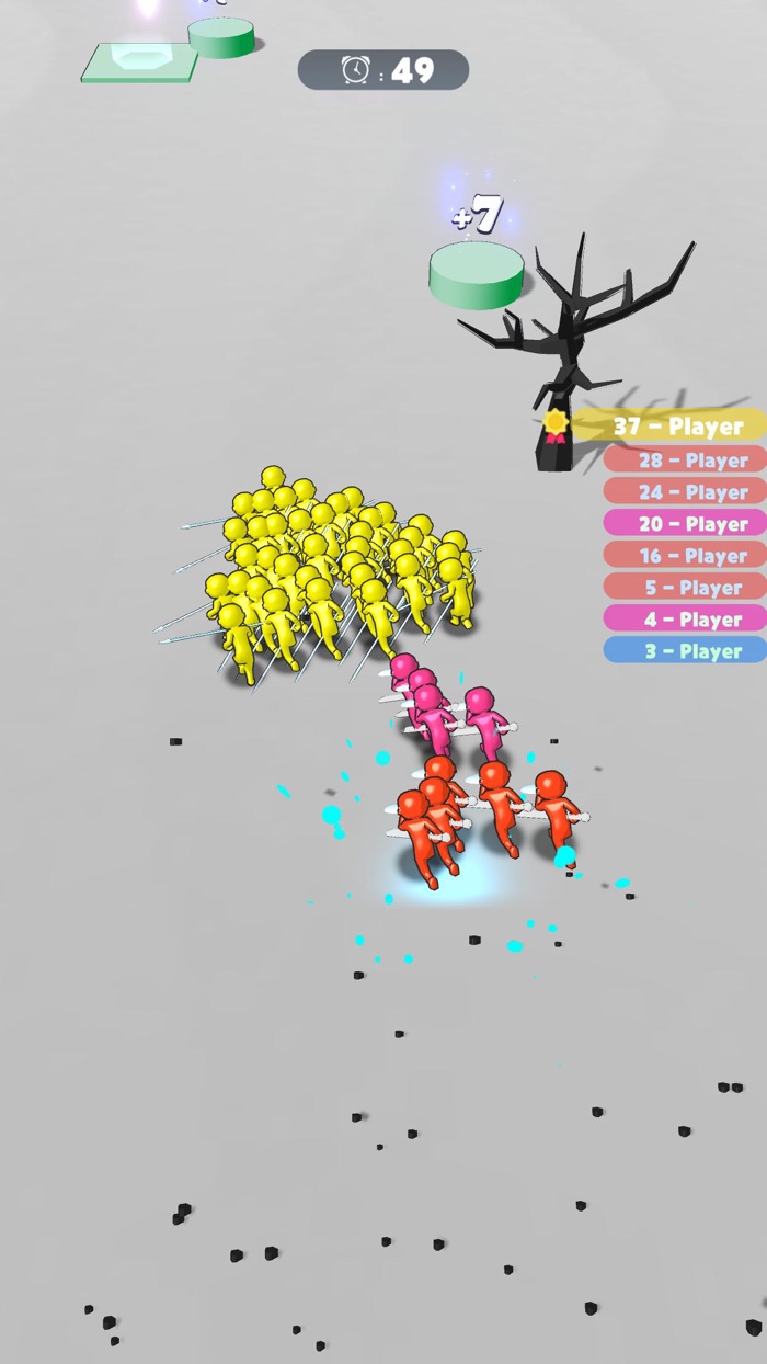 Crowd war 3D