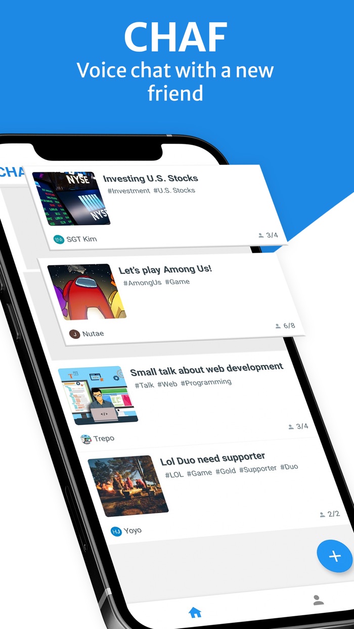 Chaf - voice chat service