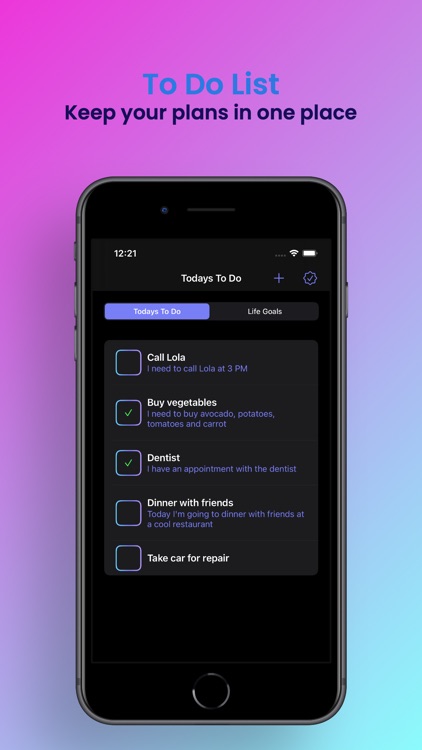Goal,To-do list & Task manager screenshot-3