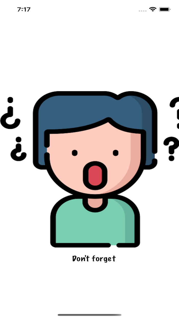 Dont Forget App