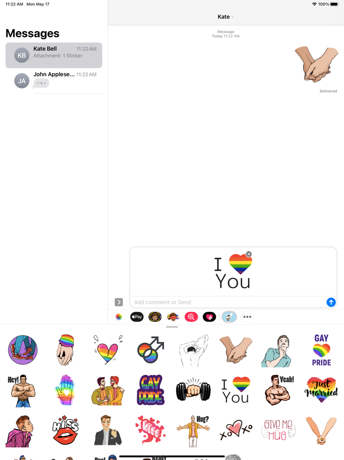 Pride Gay Guy Stickers