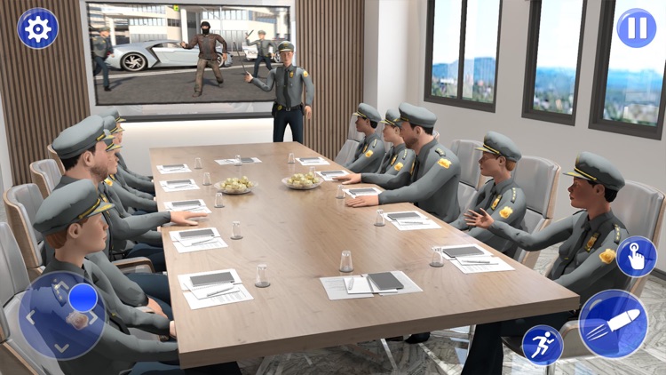 Patrol Police Officer Job Sim