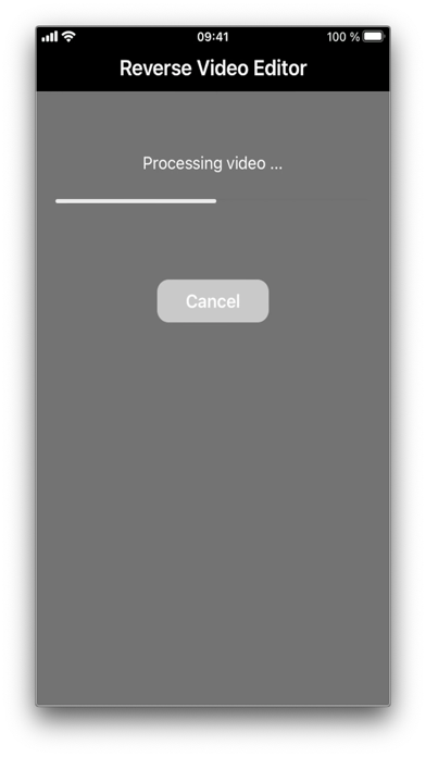 How to cancel & delete Reverse Video Editor from iphone & ipad 3