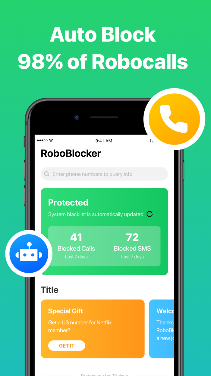 Robo Call Blocker Block Spam