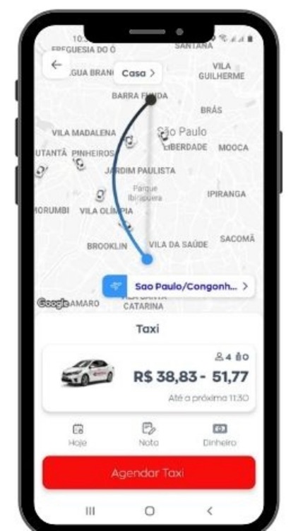 Central Taxi - Passageiro screenshot-6