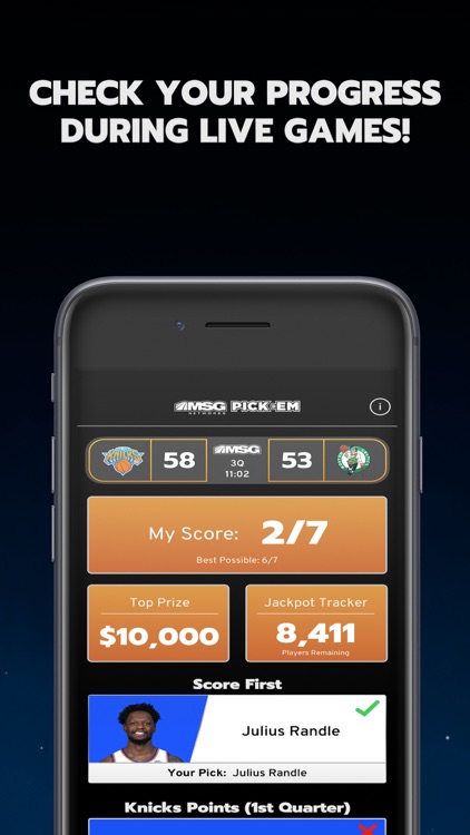 MSG Networks Pick’em screenshot-4