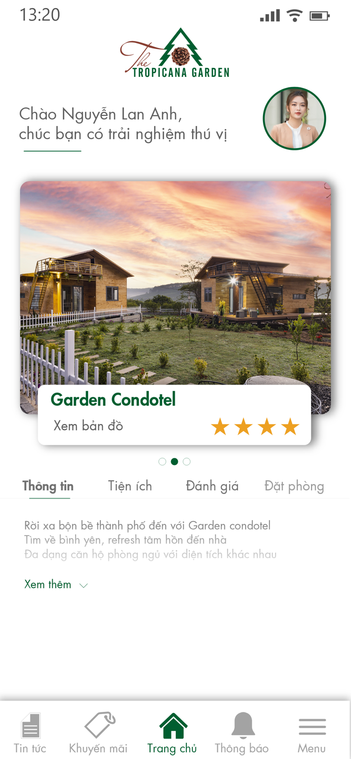 The Tropicana Garden