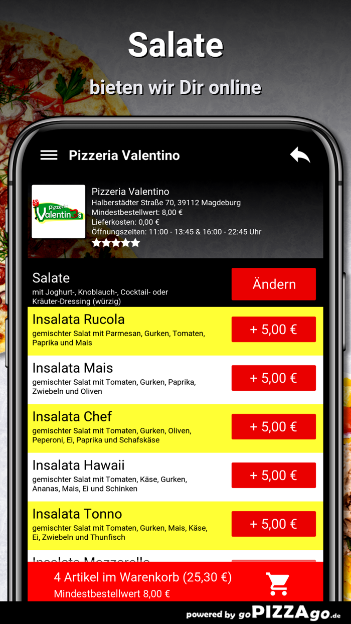 Pizzeria Valentino Magdeburg