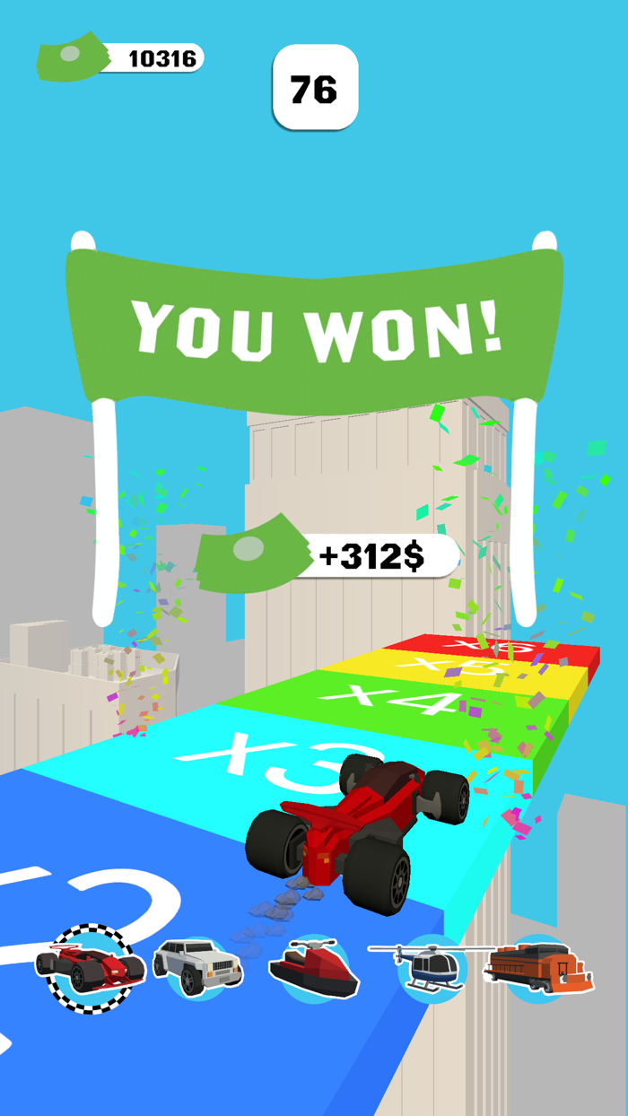 Vehicle Transform Race 3D