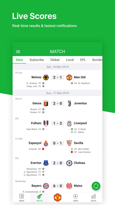 All Football - Live Score, News & Highlights Screenshot 2