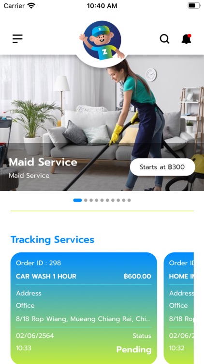 zoop - on demand service app screenshot-3