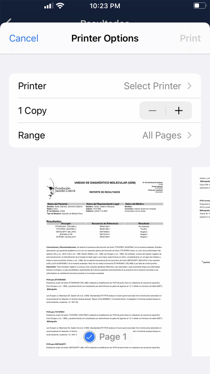 Unidad Diagnóstico Molecular