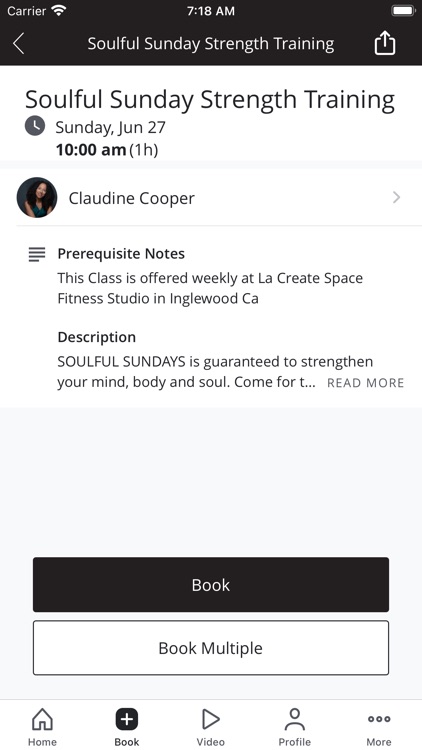 La Create Space Fitness Studio