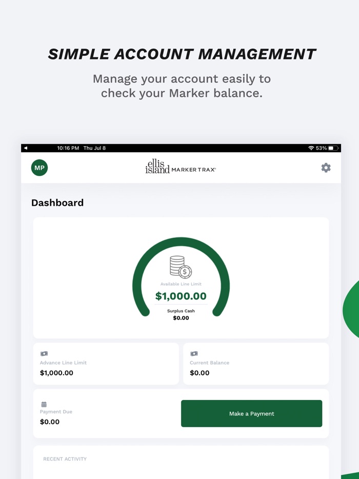 Ellis Island Marker Trax