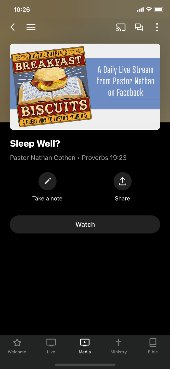 Calvary Baptist Church App